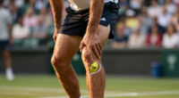 Taylor Fritz loses at Wimbledon after knee tendinitis flares up