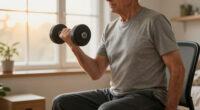 My 73-Year-old Dad Uses This Three-move Dumbbell Routine To Build Functional, Full-body Strength