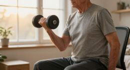 My 73-Year-old Dad Uses This Three-move Dumbbell Routine To Build Functional, Full-body Strength